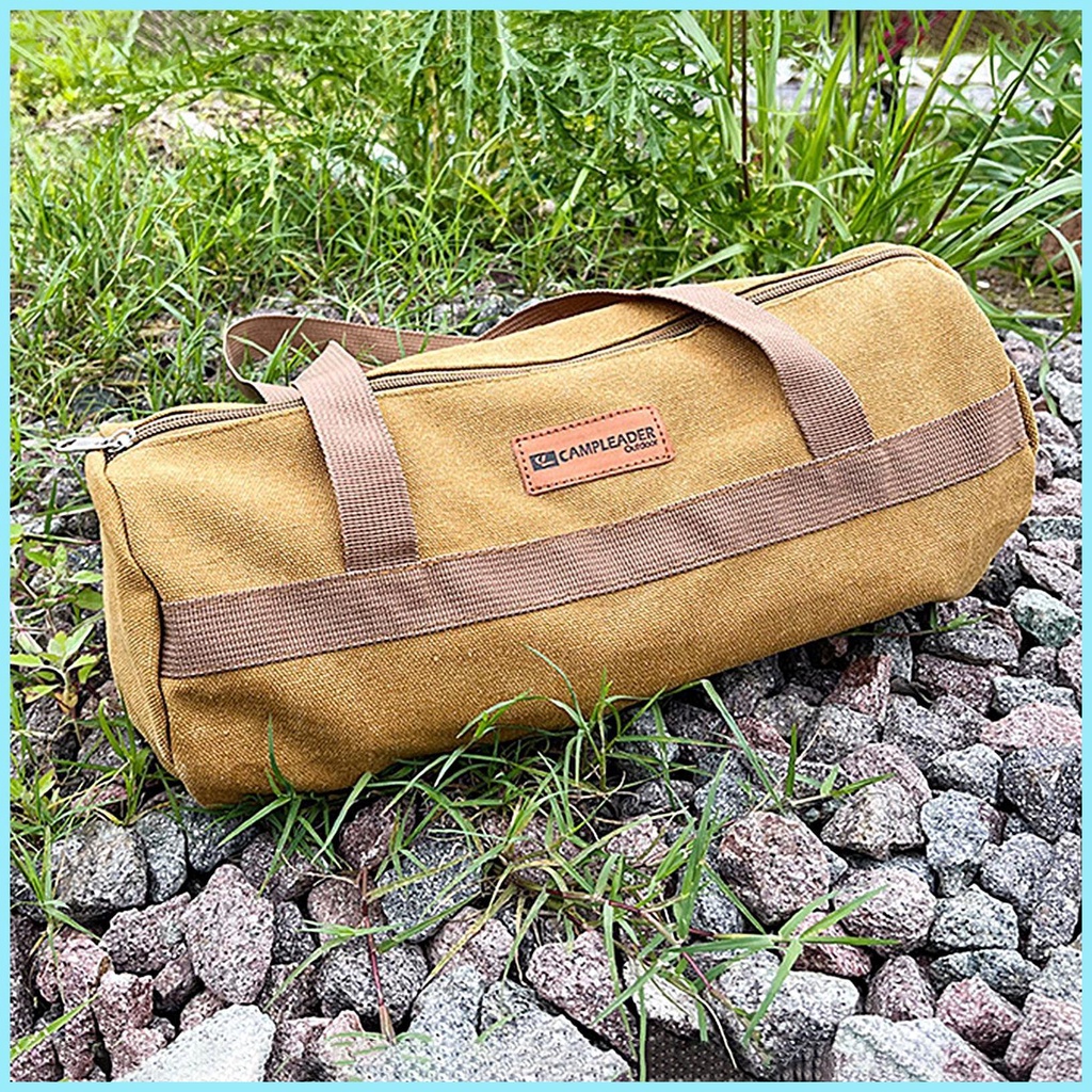 Túi Canvas Đựng Dụng Cụ Làm Móng / Cọc Cắm Đất Tiện Dụng