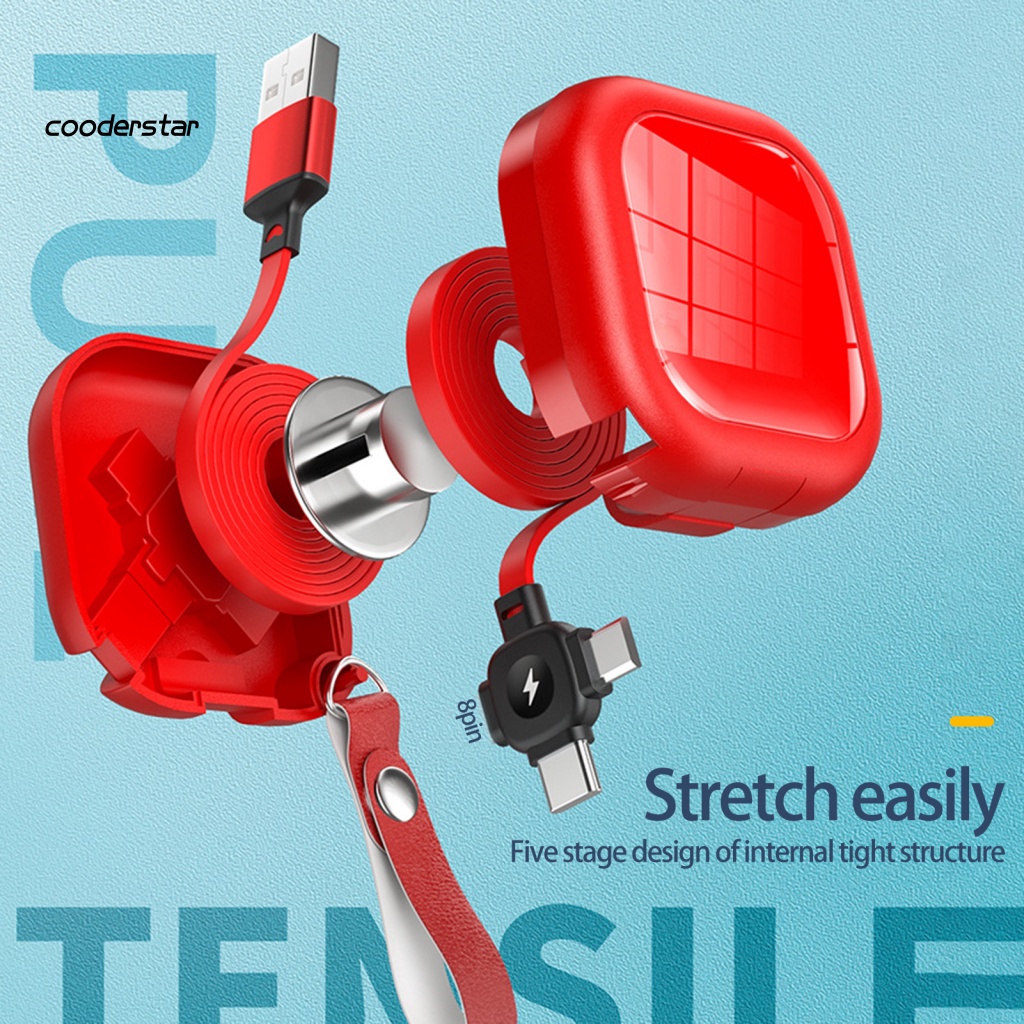 Dây Cáp Dữ Liệu 3 Trong 1 Tiện Dụng