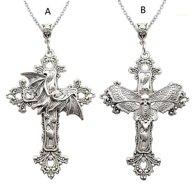 Vòng Cổ Choker Mặt Chữ Thập Thời Trang Cho Nữ