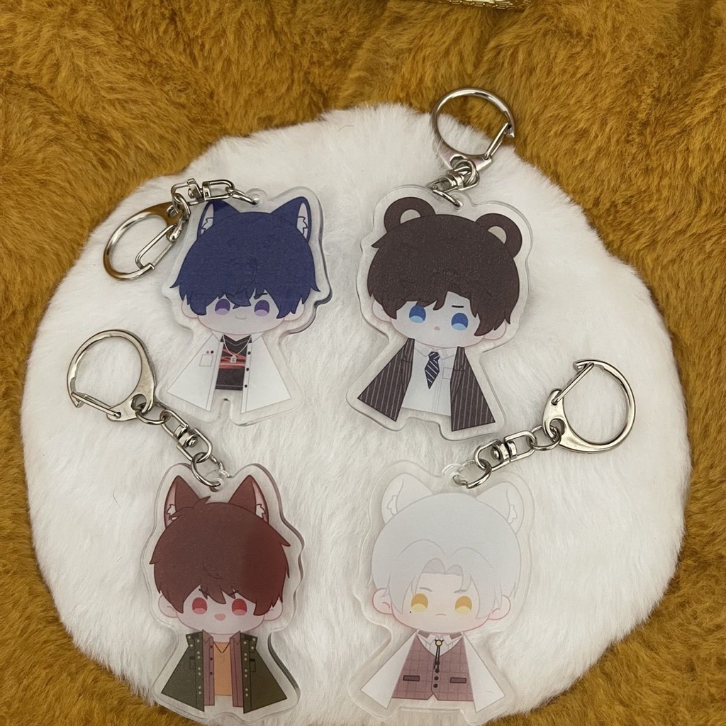 SANRIO Móc Khóa Hình Các Nhân Vật Trong Phim Tears of Themis Zuoran Xiayan Moyi Lujinghe