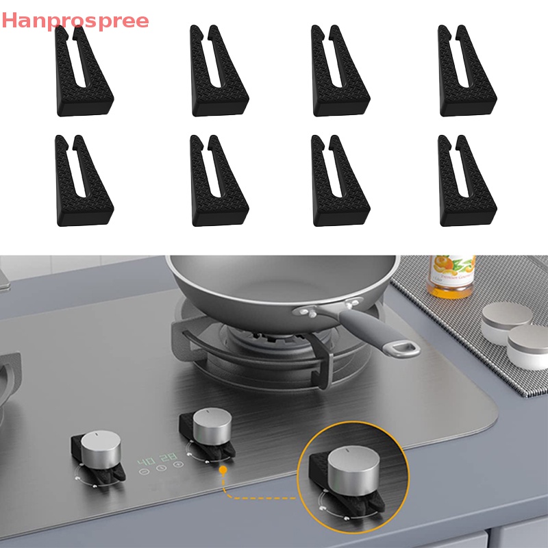 Bộ 8 Vỏ Bọc Núm Vặn Bếp Ga Bằng Silicon Nâng Cấp An Toàn Cho Bé