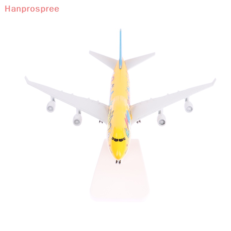 Mô Hình Máy Bay B747 Bằng Hợp Kim Nhôm 20cm