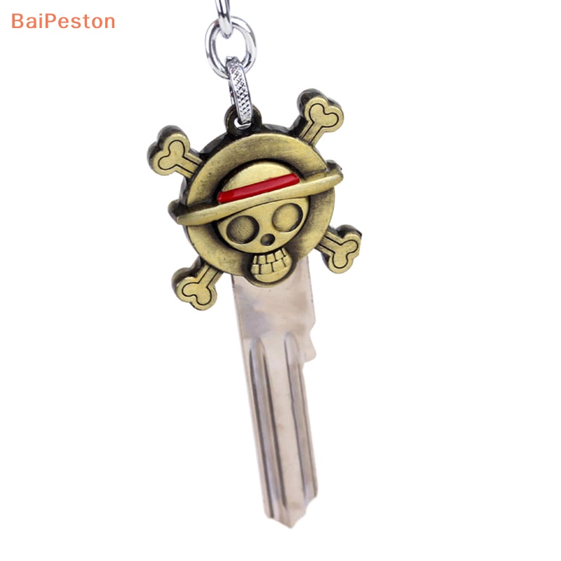 Móc Khóa Hình Nhân Vật Luffy Trong Phim Hoạt Hình One Piece Bằng Kim Loại