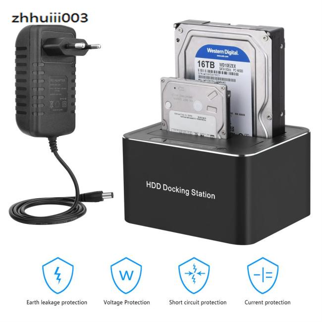 Đế Gắn Ổ Cứng Usb 3.0 2.5 / 3.5 Inch Hiệu ZHIHUI Chất Lượng Cao