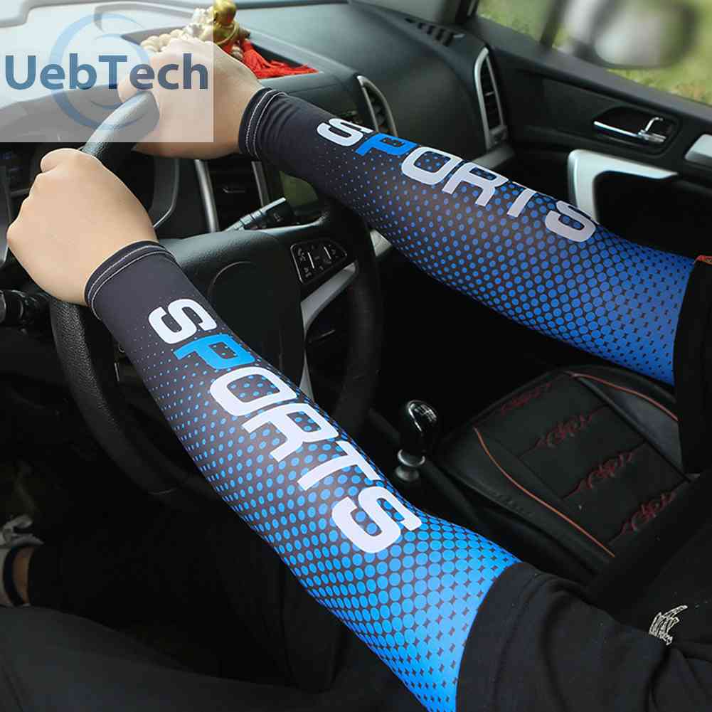 1 Cặp Vỏ Bọc Tay Áo Chống Nắng Dùng Chạy Xe Đạp Tiện Dụng