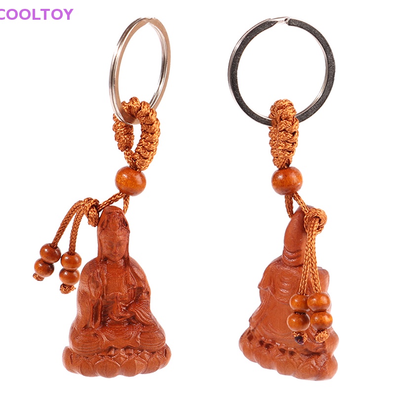 Cooltoy Mahogany Móc Chìa Khóa Khắc Ba Chiều Quà Tặng Trang Sức Cho Nam Và Nữ