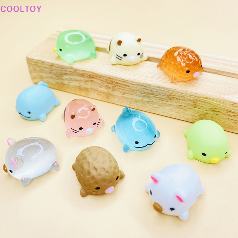 Bộ 5 Đồ trang trí Trang Trí Mini Bằng Nhựa Phát Sáng Trong Bóng Tối