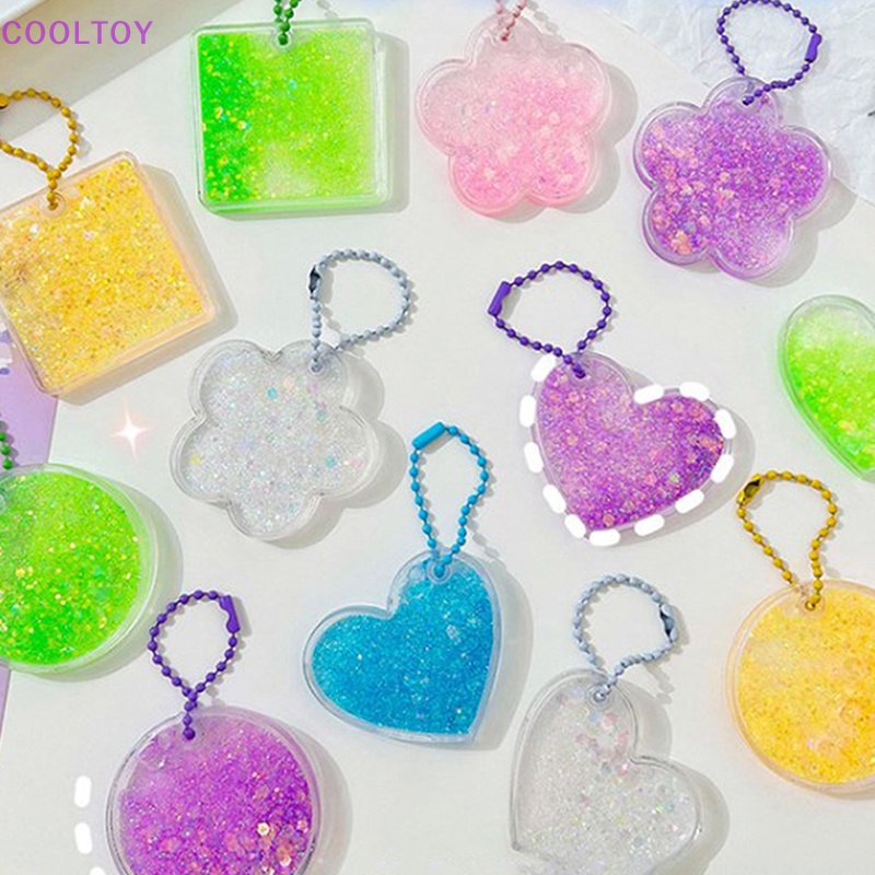 Cooltoy Nhãn Dán Acrylic Trong Suốt Họa Tiết Trái Tim Polco Kpop Guka Girl Phong Cách Hàn Quốc DIY Trang Trí Album Ảnh Văn Phòng Phẩm Bán Chạy