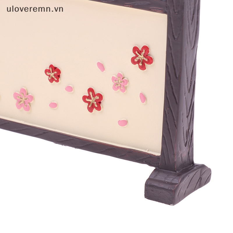 Uloveremn 1 Mô Hình Trang Trí Phong Cảnh mini Bằng Nhựa resin Thủ Công Để Bàn