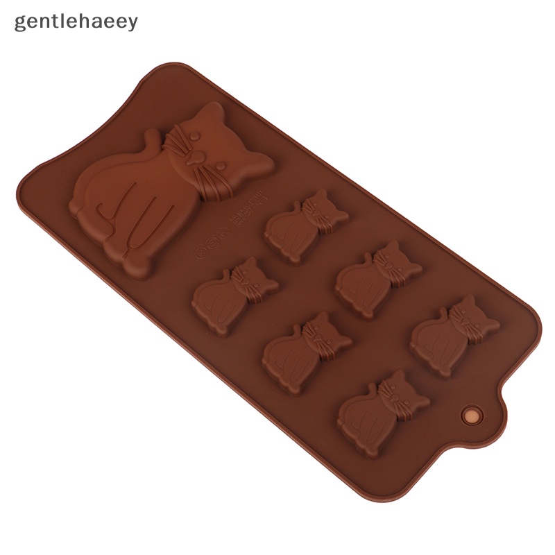 1 Khuôn Làm Bánh 7 Ngăn Hình Mèo Con Đáng Yêu