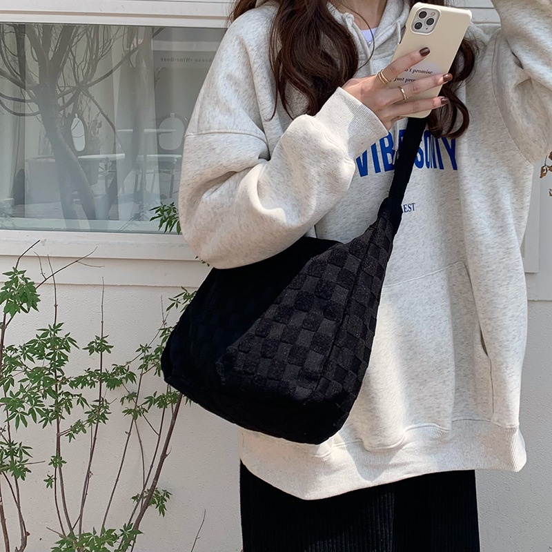 Ielgy Túi Xách messenger Sức Chứa Lớn Phong Cách Rừng Cảnh Dành Cho Nữ