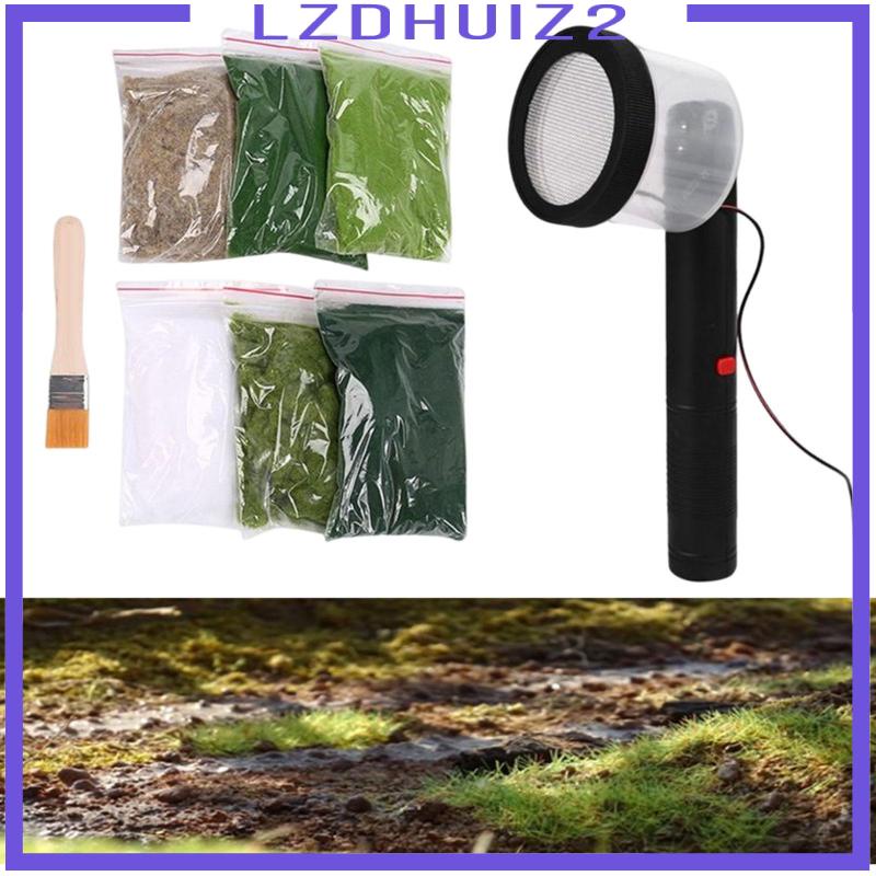 [Lzdhuiz] Đầu Nối Cỏ Tĩnh Điện Dùng Làm Phụ Kiện Dự Án Mô Hình