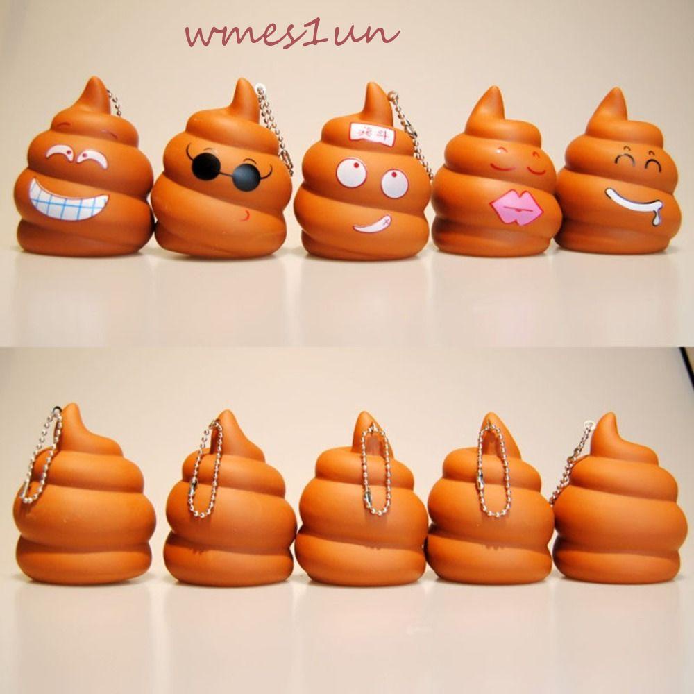 1 Móc Khóa Cao Su Hình Búp Bê Anime Dễ Thương WMES15H