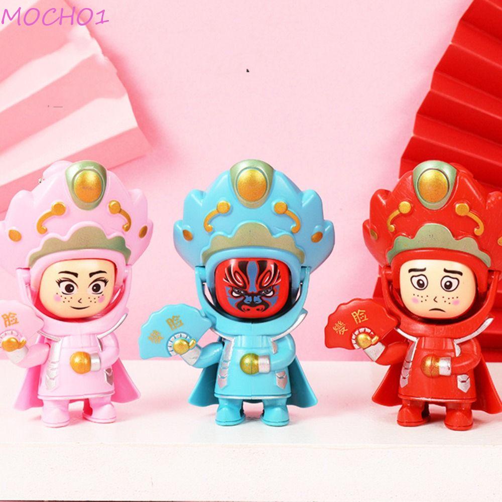Mocho1 Móc Khóa Xe Hơi / Túi Xách / Điện Thoại / Búp Bê Opera Truyền Thống Trung Quốc Thay Đổi Khuôn Mặt
