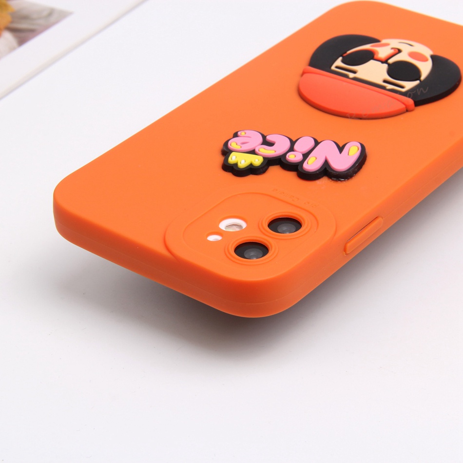 Ốp Điện Thoại Silicon Hình Thỏ Killer 3D Cho iPhone 11 12 13 14 Pro MAX + Mini X XR XS MAX 6 S 7 8 + SE 2020 11Pro 12pro 13Pro