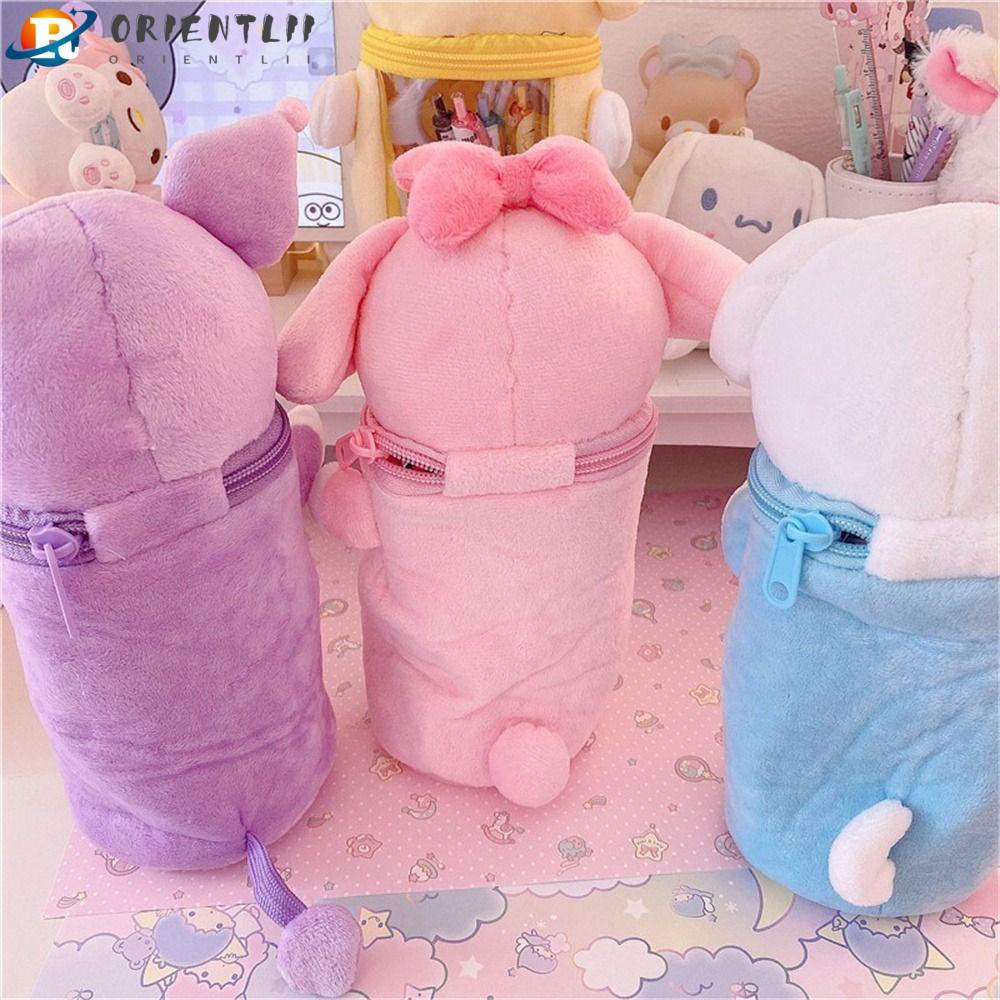 Túi Đựng Bút Hình Cinnamoroll Nhồi Bông Dễ Thương