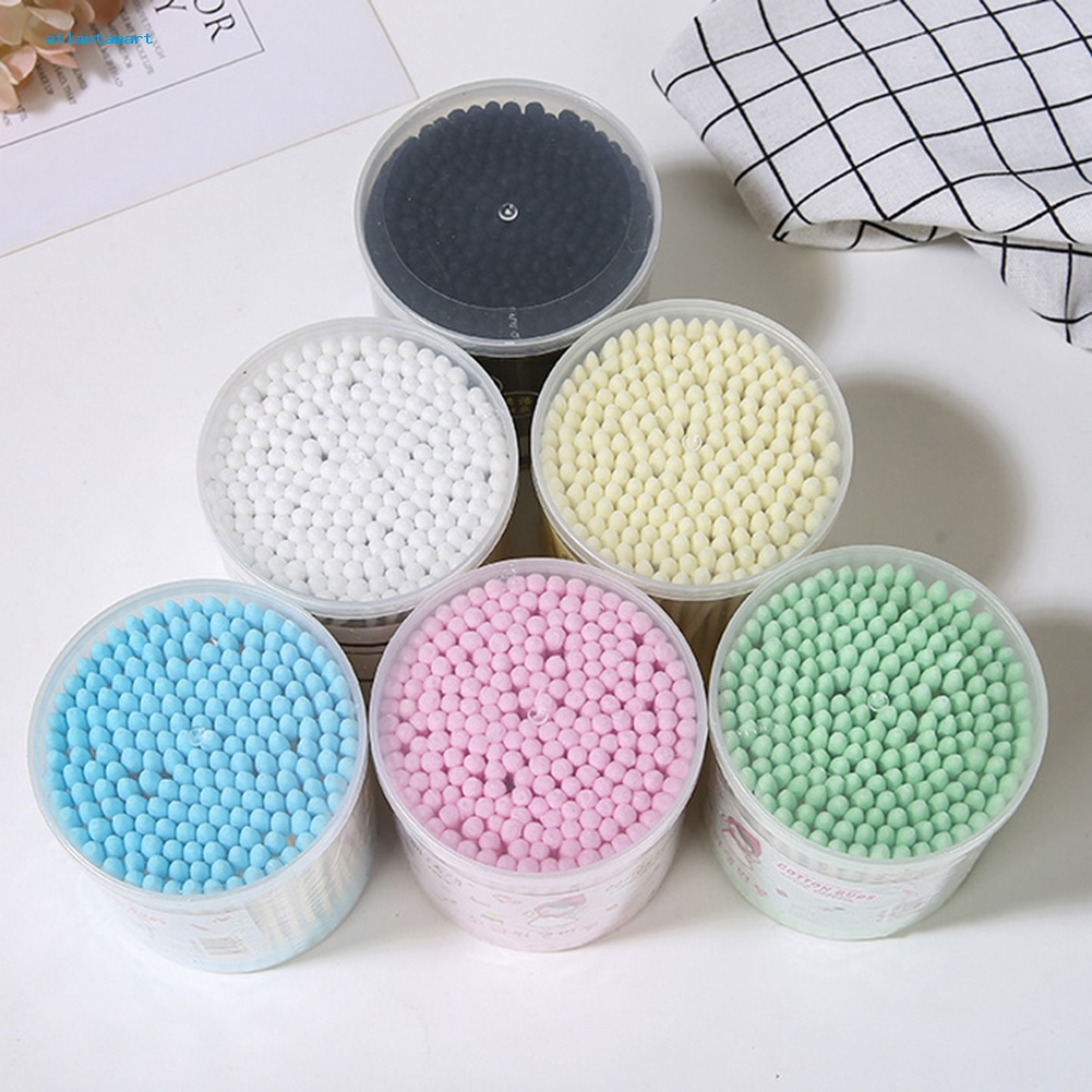 Túi Đựng Đồ Dùng Cao Cấp Tiện Dụng| Set 200 Tăm Bông Đầu Tròn Tiện Lợi