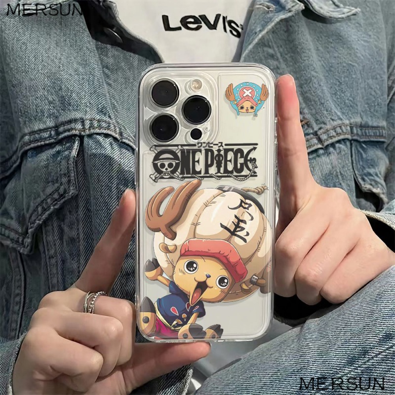 ✅Ốp Điện Thoại Dẻo Họa Tiết Hoạt Hình Chopper Dễ Thương Chống Sốc Cho iPhone12 14proplus 11 13 6Inch max78