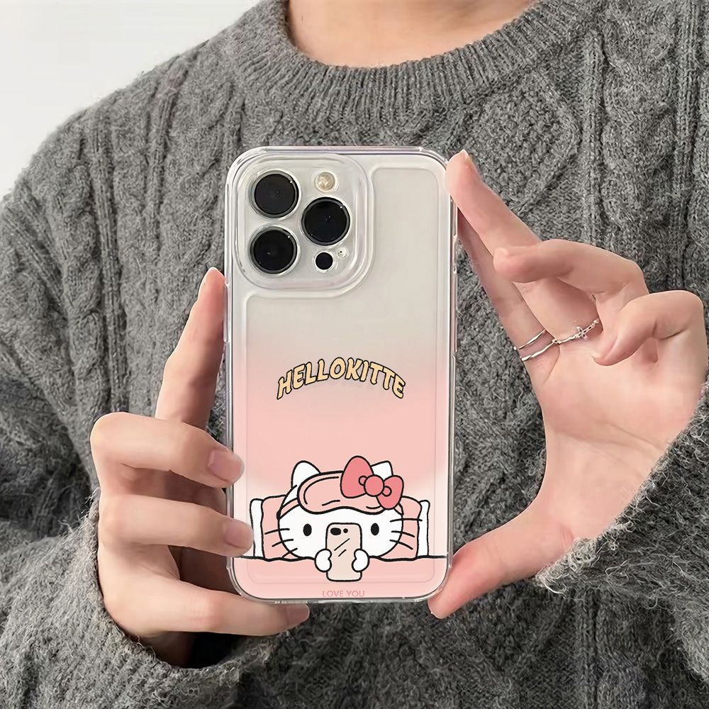 ✅Phong Cách Tối Đa Đơn Giản Phong Cách Tối Đa781113Ốp Điện Thoại Mềm Chống Sốc Họa Tiết Mèo Đeo Mặt Nạ Mắt Cho Iphone 12 14pro 6Inkt Plus