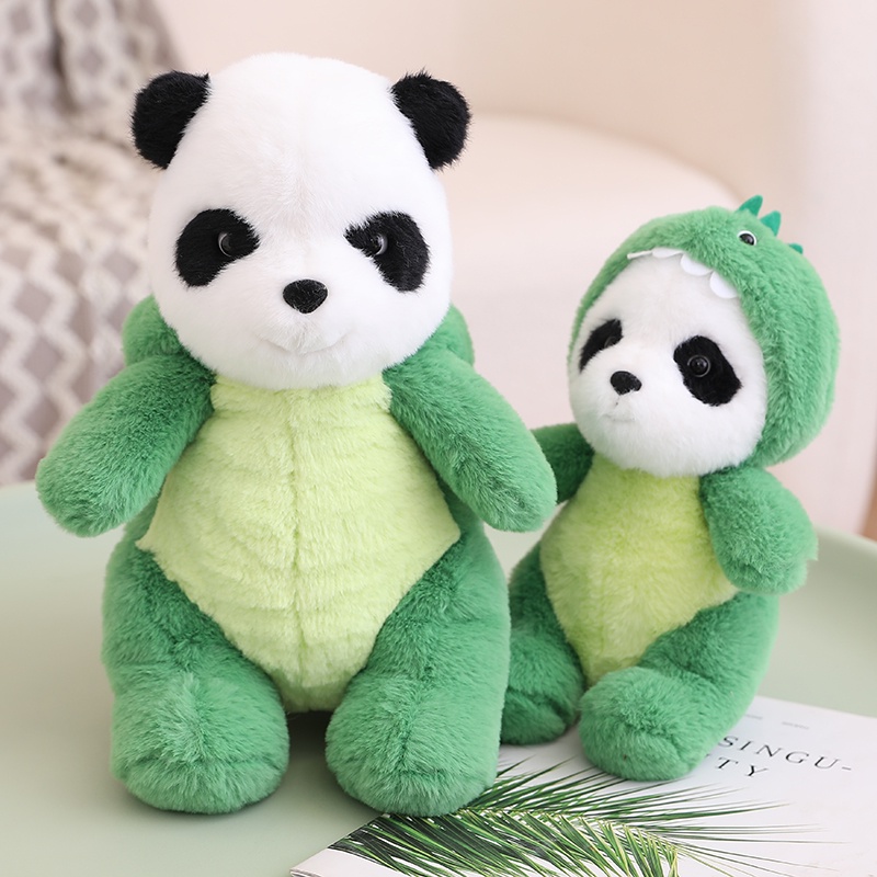 Đồ chơi nhồi bông Hình Gấu Trúc / Thỏ Dễ Thương 2 Trong 1 30cm