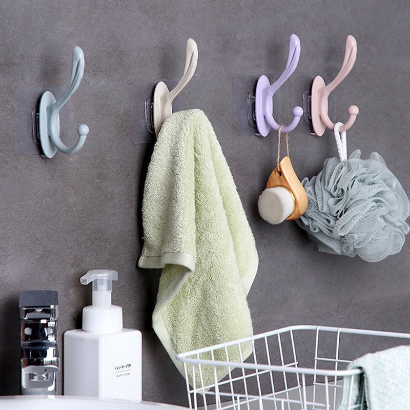 Móc Treo Đồ Dán Tường Đa Năng Không Để Lại Dấu Vết