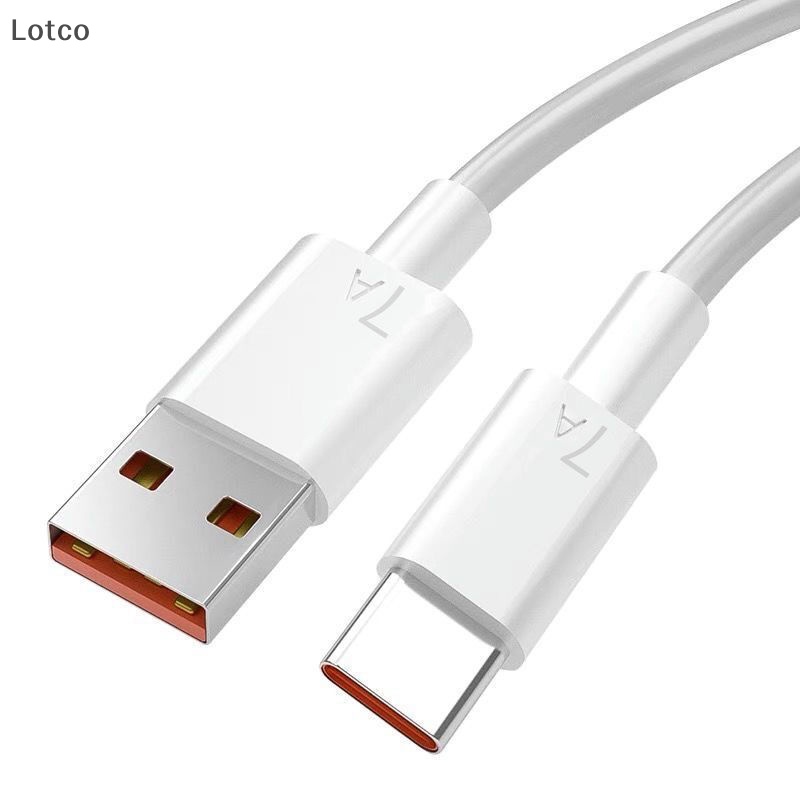 Lotco 7A 100W Loại C Cáp USB Cáp sạc siêu nhanh cho Huawei mate40pro nova9 VN