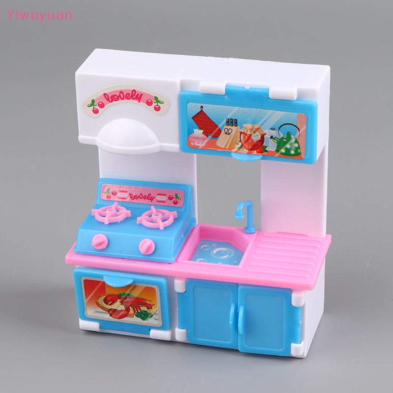 Mô Hình Bếp Gas Mini Tỉ Lệ 1: 12 Trang Trí Nhà Búp Bê Mới