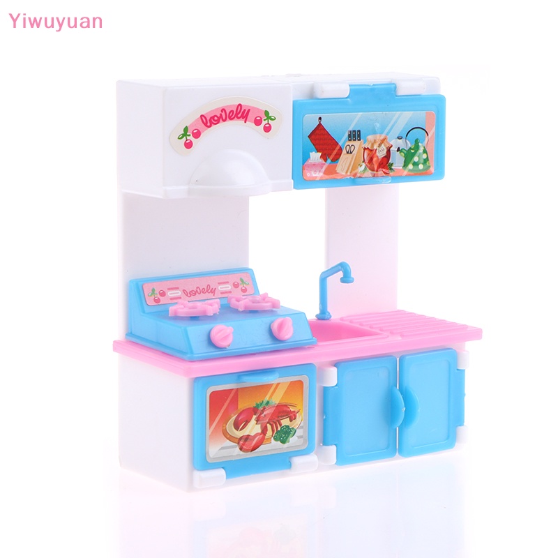 Mô Hình Bếp Gas Mini Tỉ Lệ 1: 12 Trang Trí Nhà Búp Bê Mới