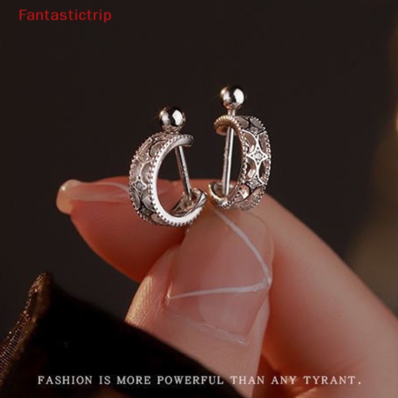 1 Đôi Khuyên Tai Xoắn Ốc Thời Trang Cá Tính Cho Nữ