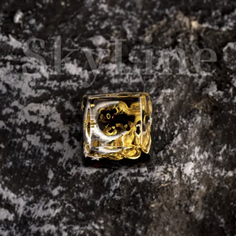 Bàn Phím Artisan Nghệ Thuật Um-breon Artisan Bằng Nhựa Resin Tùy Chỉnh Cá Nhân Hóa Cho Bàn Phím Cơ Chơi Game