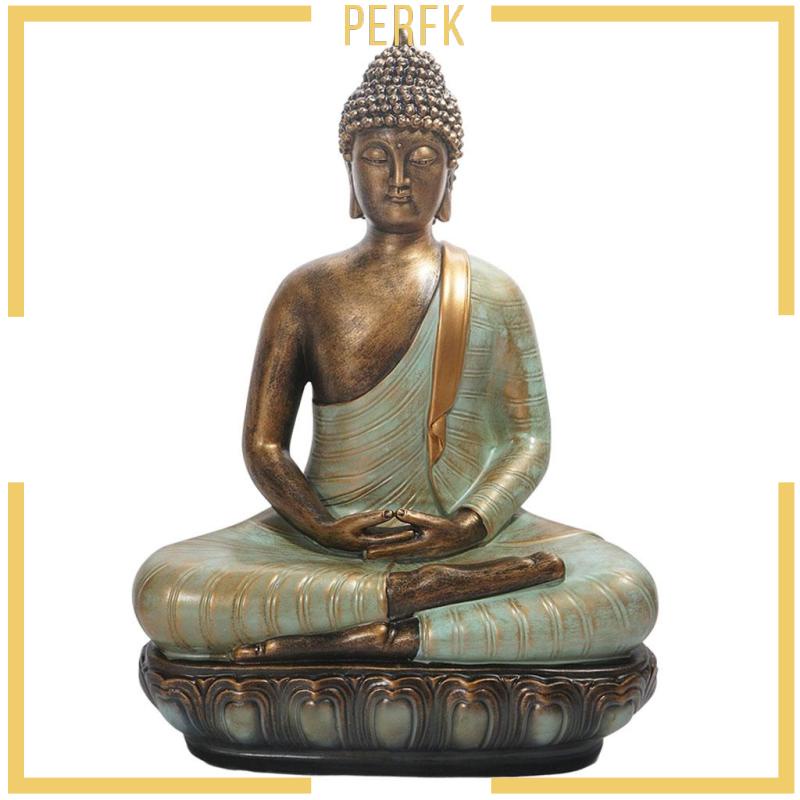 Tượng Phật Ngồi Kết Cấu Bằng Đồng Dùng Trang Trí Trong Nhà