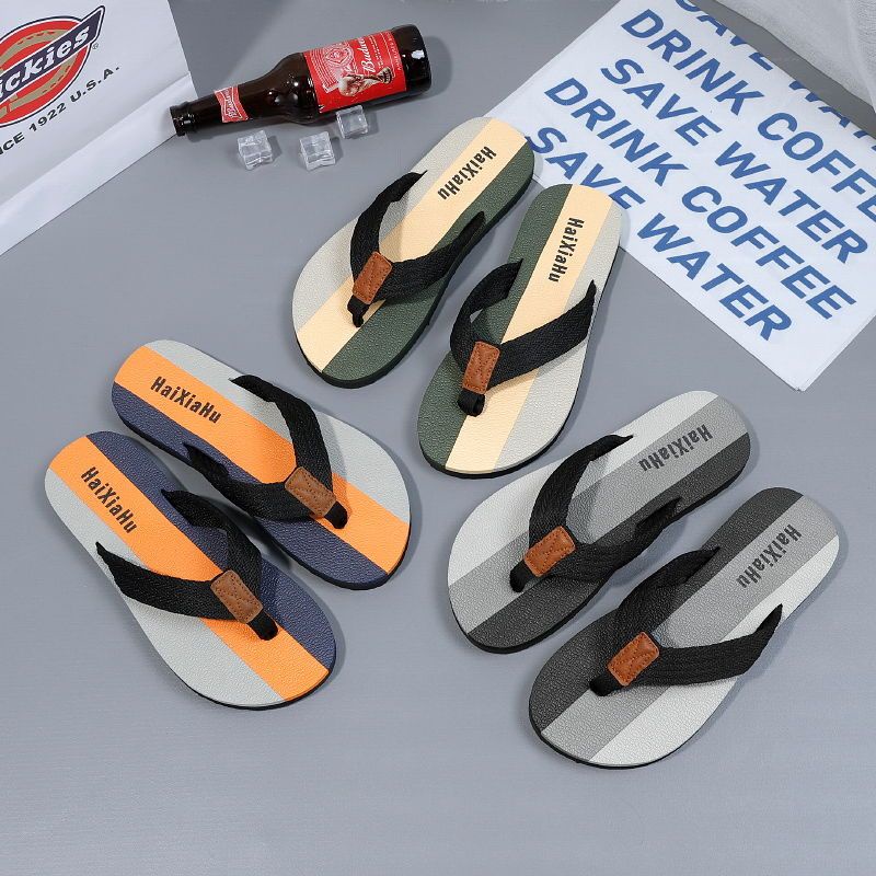 Dép Cao Su Đi Trong Nhà Đế Mềm Chống Trượt Chống Mài Mòn Phong Cách Việt Nam Mới Cho Nam