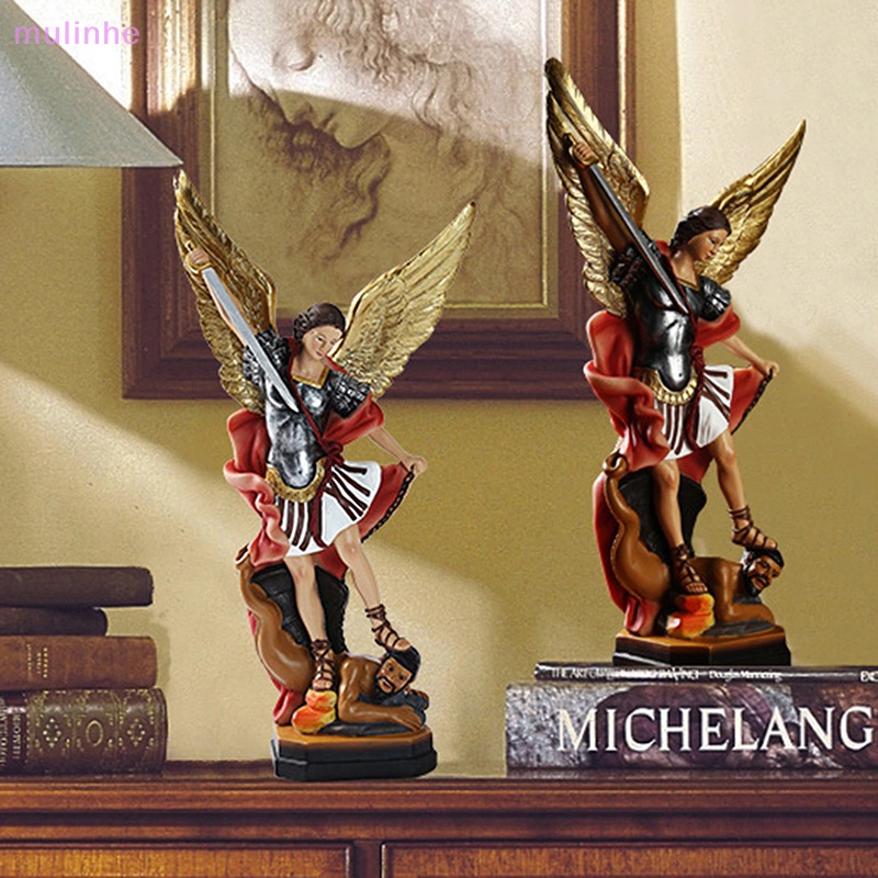 Mô Hình Tượng Công Giáo Điêu Khắc Michael Archangel St