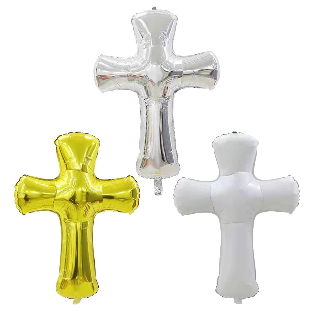 Set 3 Bong Bóng Lá Nhôm 70x51cm Trang Trí Tiệc