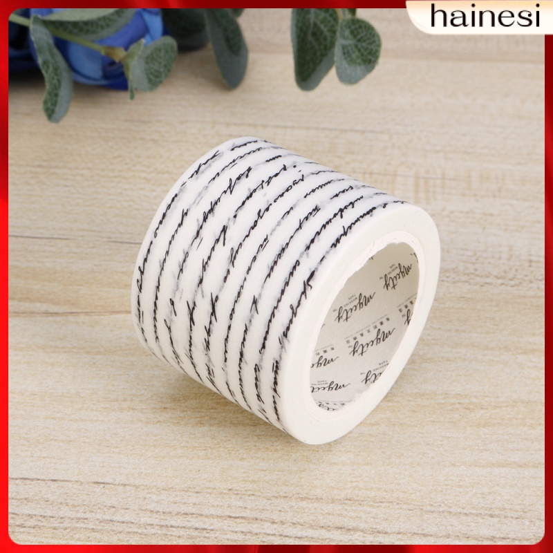 Cuộn Băng Keo Họa Tiết Cây Xanh Vintage Trang Trí Sổ Tay DIY