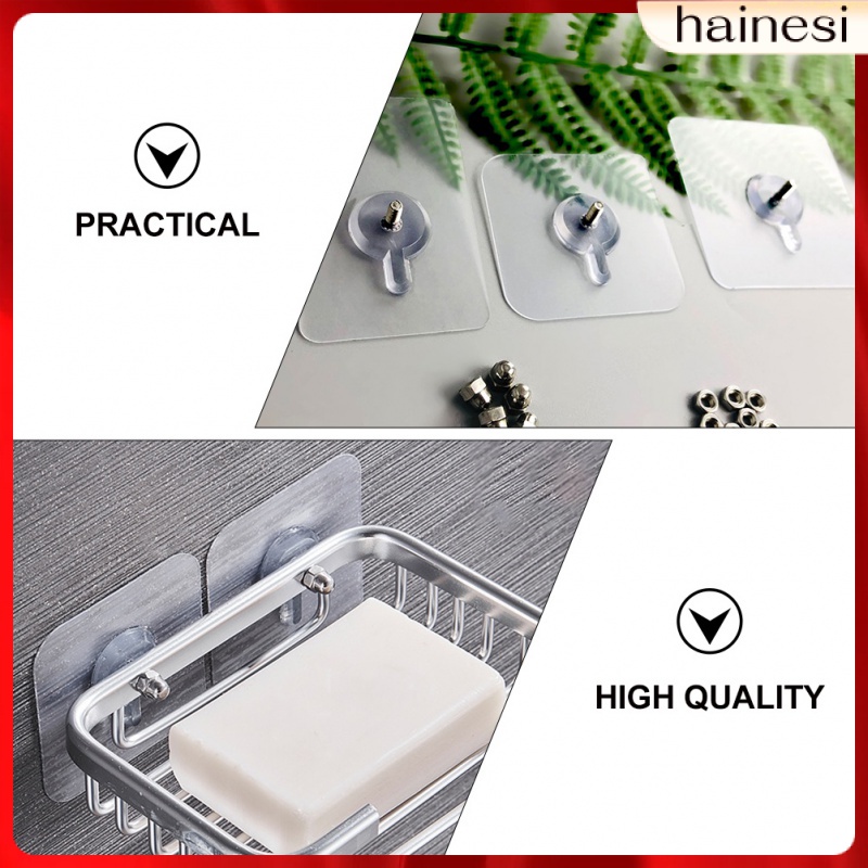 Set 10 Móc Treo Đồ Dán Tường Không Để Lại Dấu Vết