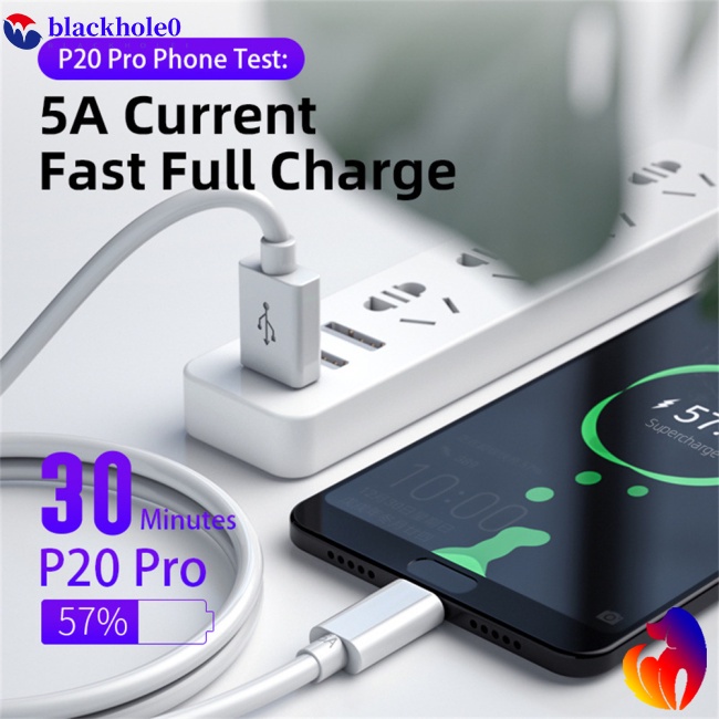 Dây Cáp Sạc Đồng Bộ Dữ Liệu Loại c 5a Tương Thích Với Huawei Type-c Miệng Tròn Kèm Hộp Đựng