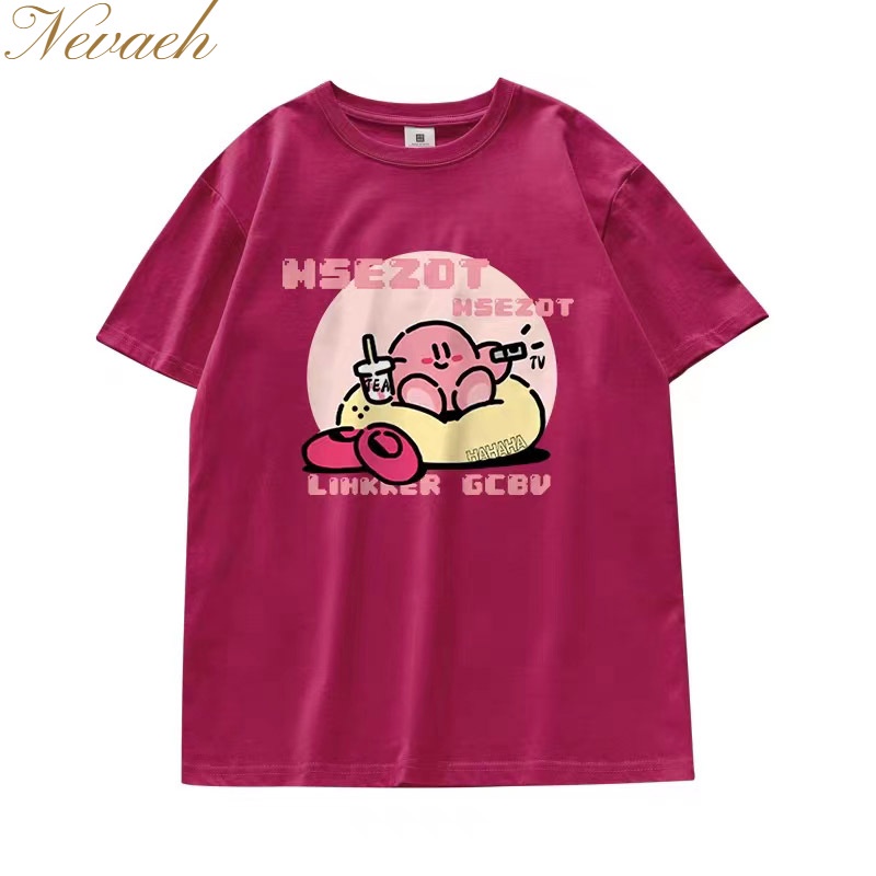 Áo Thun Hàn Quốc Tay Ngắn In Chữ Mới Hè 2023