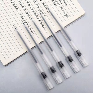 Bút Bi Nước Mực Đen Ngòi 0.5mm