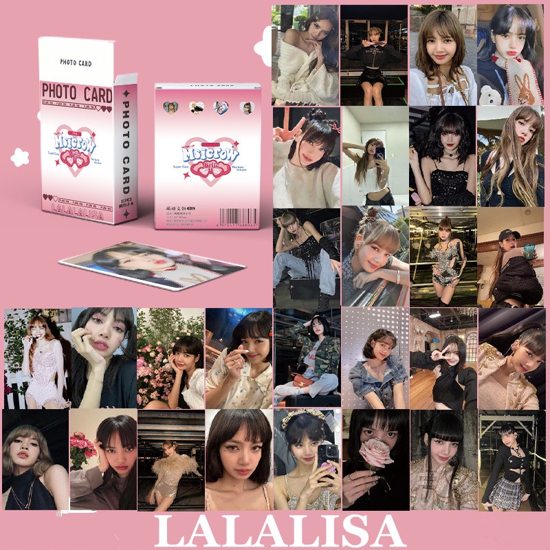 Hộp 50 Tấm Ảnh Lomo Card Nhóm Nhạc Blackpink