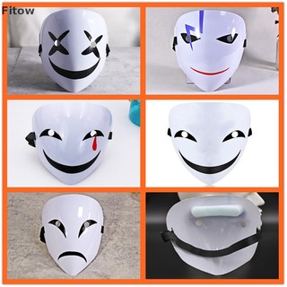 Mặt Nạ Hóa Trang Hiruko Trắng Đen Độc Đáo