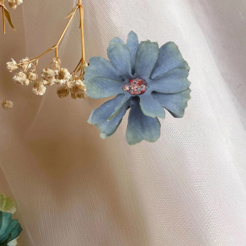 Kẹp Tóc Mái Hoa Mini Y2K Phong Cách Ngọt Ngào Dễ Thương Cho Bé Gái