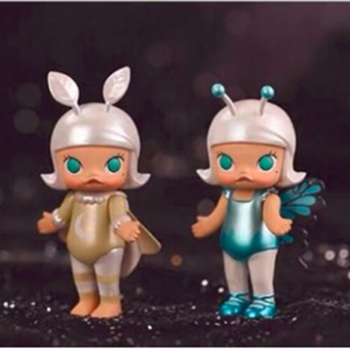 ★Hgtoys★ Búp Bê Popmart MOLLY Côn Trùng Bí Ẩn Trang Trí