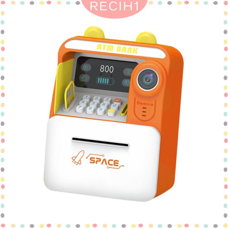 Hộp Đựng Tiền Tiết Kiệm Hình Máy Điện Tử Có Mật Khẩu Kỹ Thuật Số Độc Đáo Cho Bé