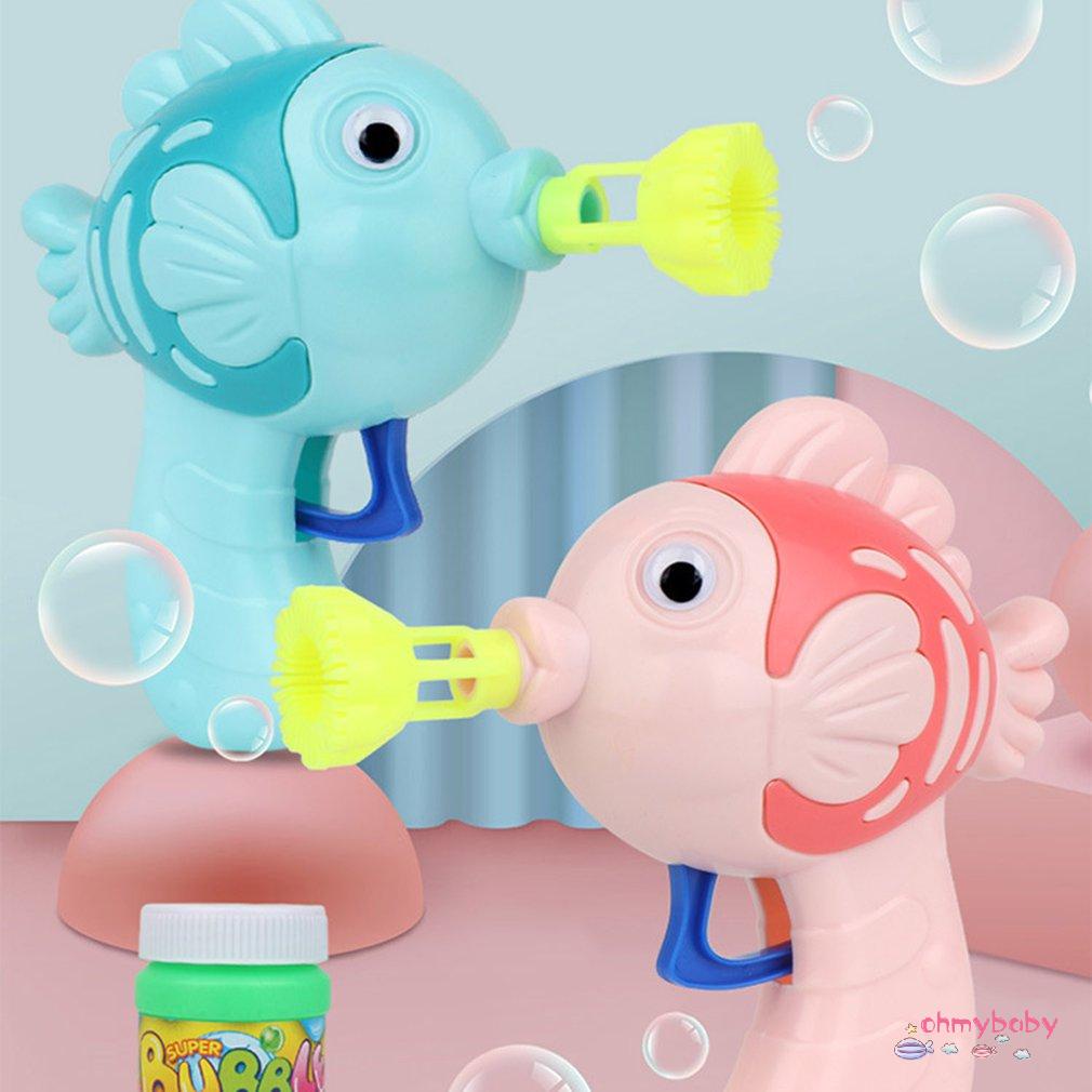 [InStock] Hướng Dẫn Sử Dụng Xà Phòng Và Nước Máy Tạo Bong Bóng Cá Dễ Thương Đồ Chơi Trẻ Em Quà Tặng Sinh Nhật Mùa Hè Cho Bé Trai Gái [Z/14]