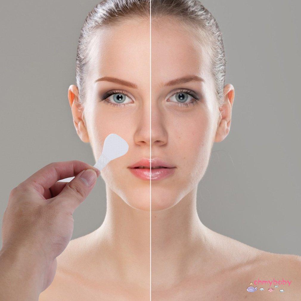 [Ready] 40 Chiếc Vô Hình Mặt Miếng Dán Da Chữ V Nâng Băng Mỏng Chống Nhăn Thư Giãn [Z/3]