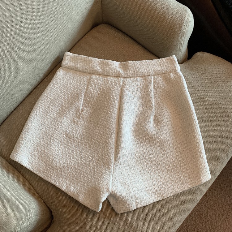 Quần Short Nữ Ống Rộng Lưng Cao Thời Trang