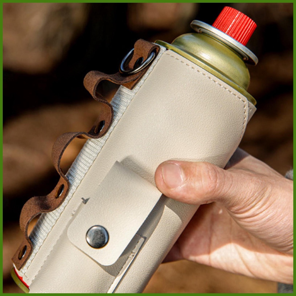 Túi Đựng Bình Propane Bằng Da PU Chống Thấm Nước Thông Dụng Có Thể Gập Lại