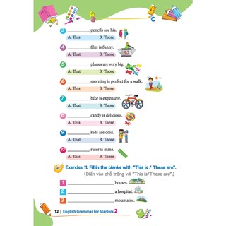 Sách - English grammar for Starters 2 (có đáp án)