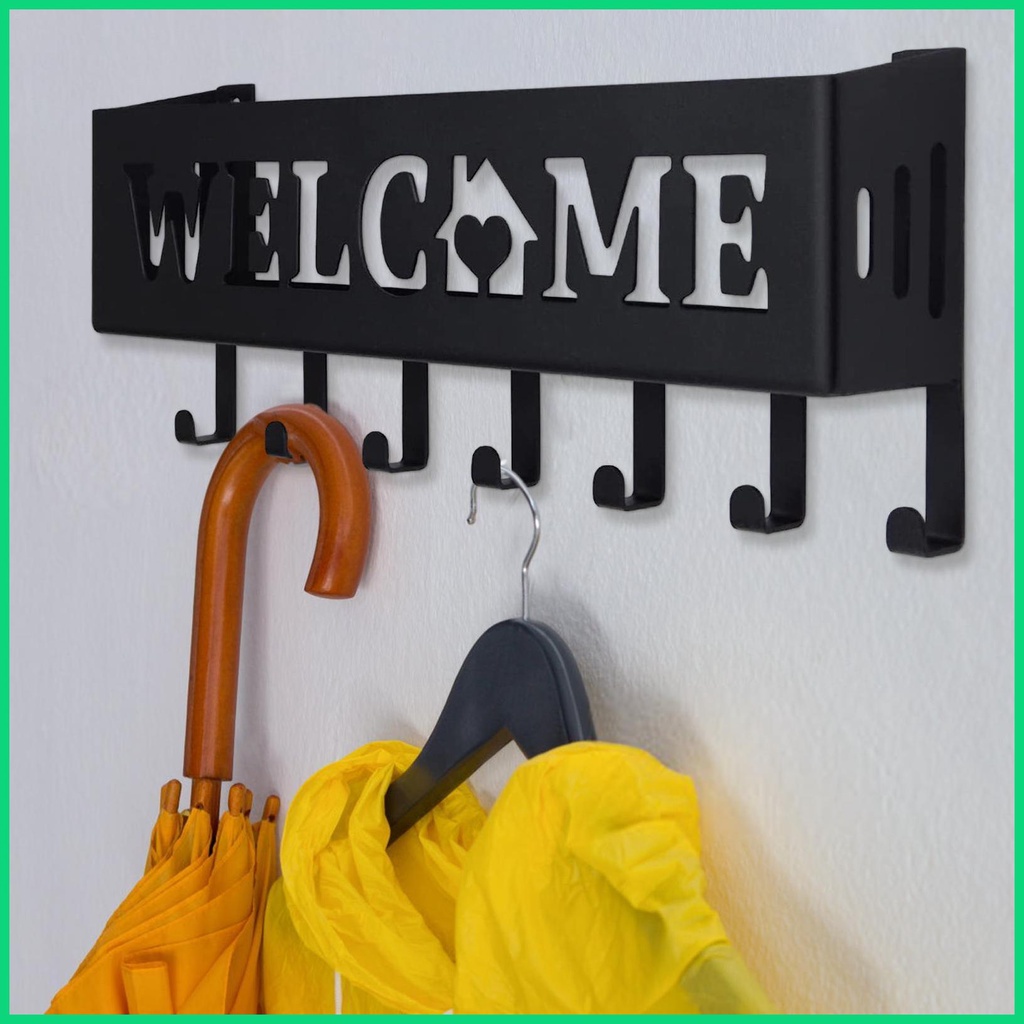 Giá Đỡ Chìa Khóa 7 Móc Treo Tường Bằng Sắt Tiện Dụng